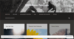 Desktop Screenshot of melaniehaynesphotography.com